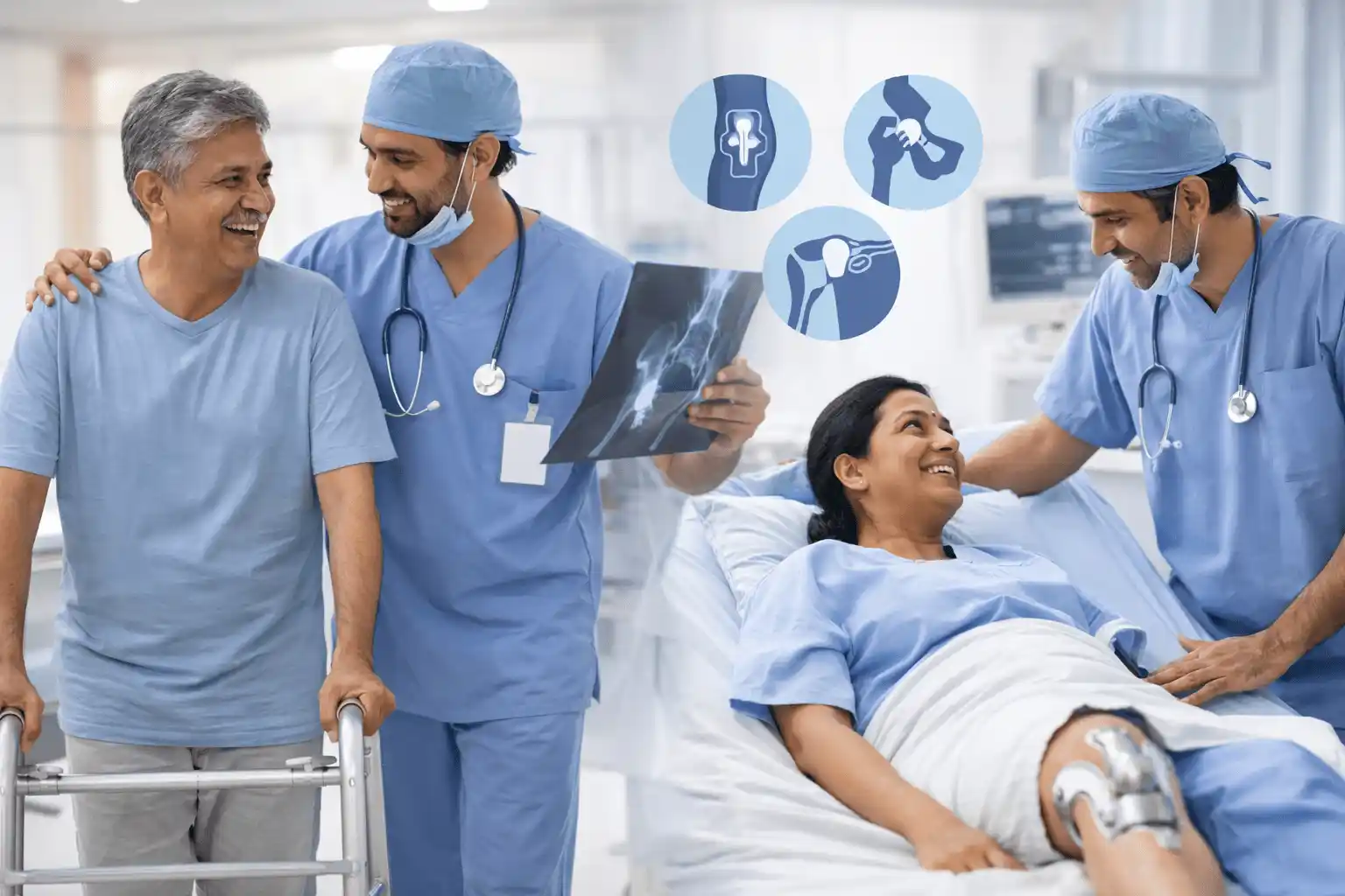 Joint replacement surgery (knee, hip, shoulder)